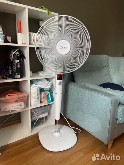 Вентилятор напольный midea