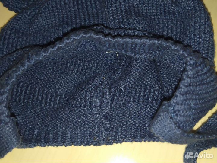 Шапка осенняя с подкладкой. 56 размер