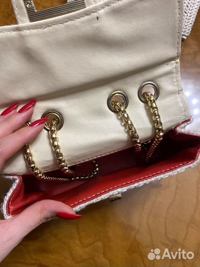 Сумка твидовая