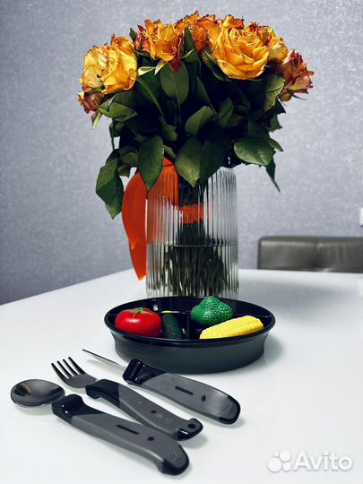 Набор детской посуды новый