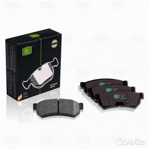 PF0571 Колодки торм. для а / м chevrolet lacetti (04) диск. зад. (после 2007 г / в) (pf 0571)