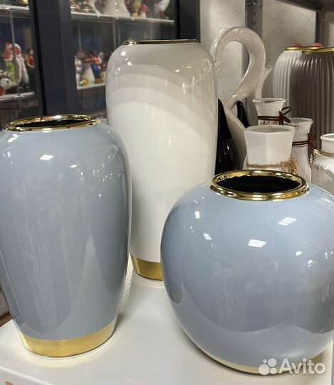 Керамическая ваза