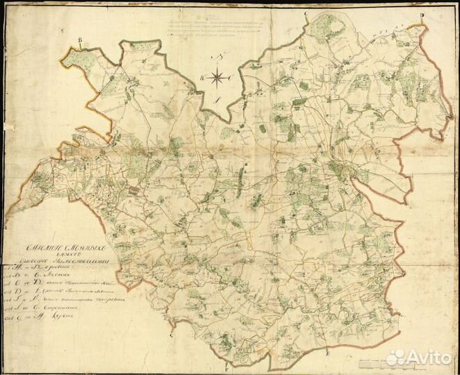 Старинные карты России карты шуберта