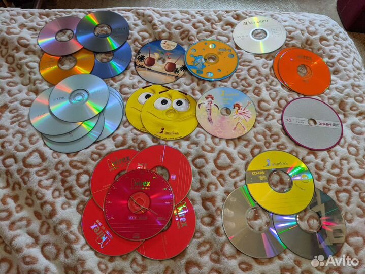 Болванки CD, DVD, контейнеры для дисков