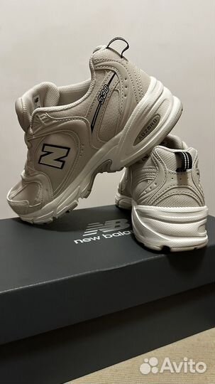 Кроссовки new balance 530 бежевые женские