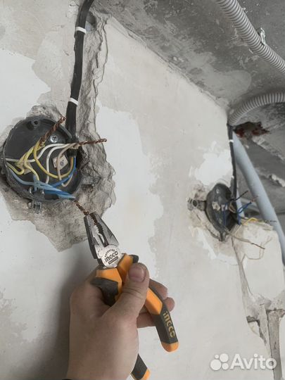 Электрик. Монтаж проводки. срочный выезд