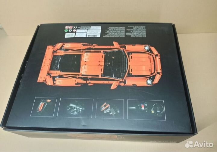 Конструктор Porsche 911 GT3 RS аналог Lego 42056