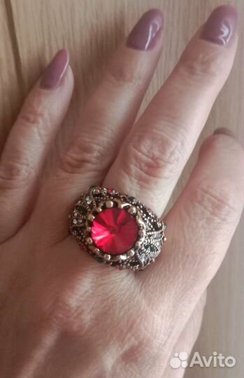 Винтажный перстень в восточном стиле
