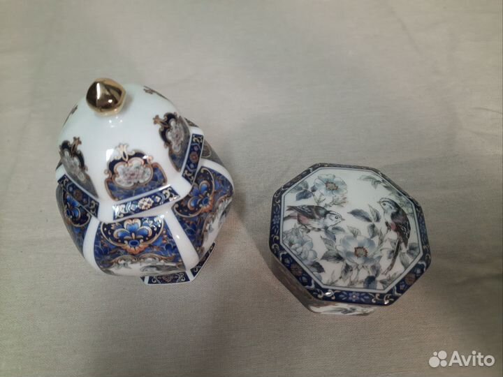 Набор шкатулка+ баночка для сахара. Морита
