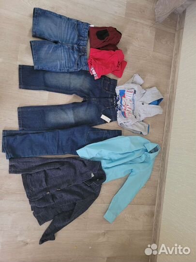 Вещи на мальчика пакетом 5-6 лет