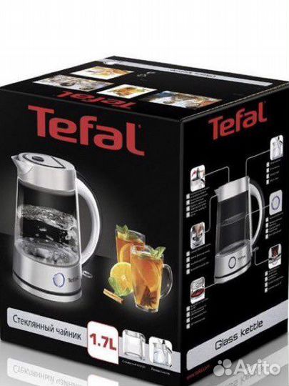 Чайник электрический новый tefal