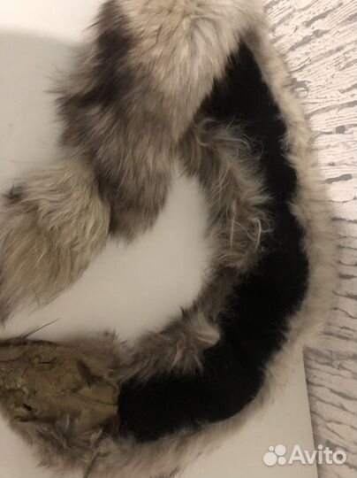 Мех песца воротник