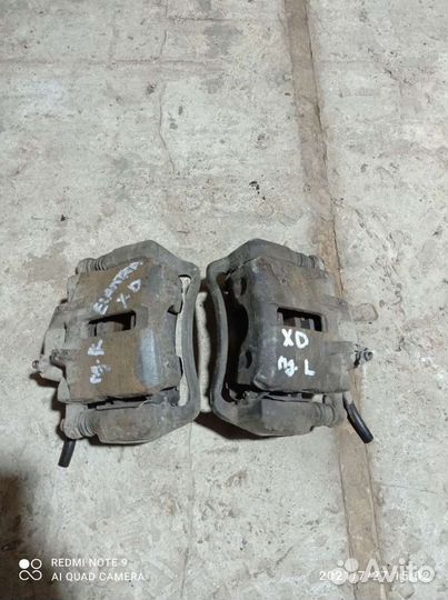 Суппорт передний L/R хендай элантра XD