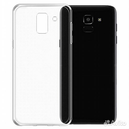Силиконовый чехол для Samsung Galaxy J6 Plus 2018