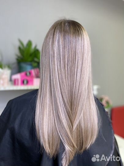 Модели на Сложное окрашивание и стрижка волос