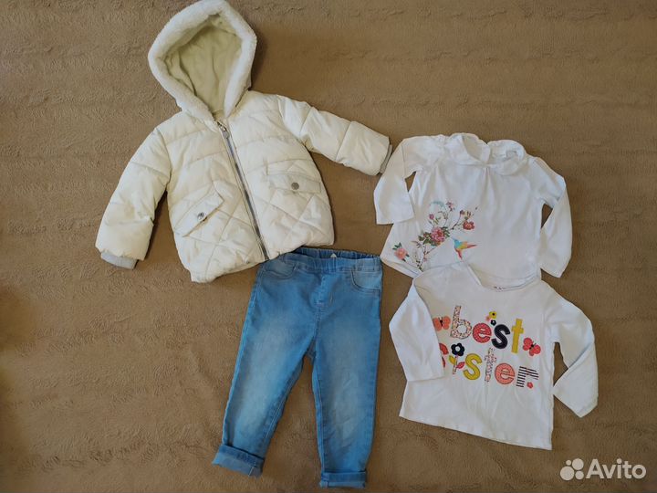 Пакет фирменной одежды для девочки 12-24 мес
