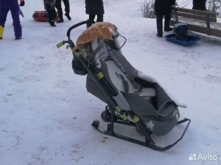 Санки-коляска