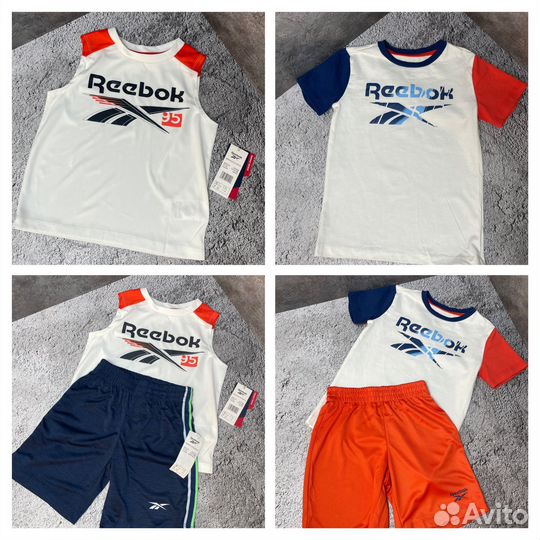 Спортивный костюм футболка шорты мальчика Reebok