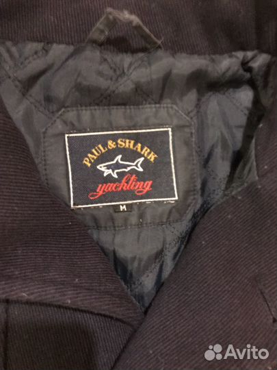 Пальто мужское шерстяное Paul&Shark