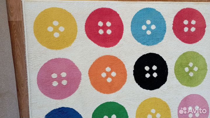 Ковёр Икеа пуговицы
