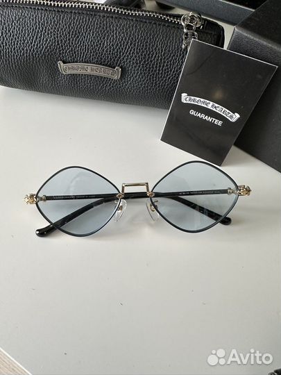 Очки Chrome Heart Diamond Dog