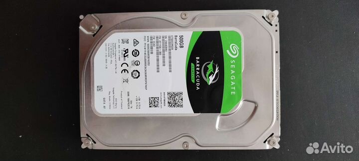 Жесткий диск Seagate barracuda 500гб