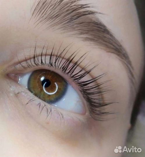 Ламинирование покраска ресниц + ботокс