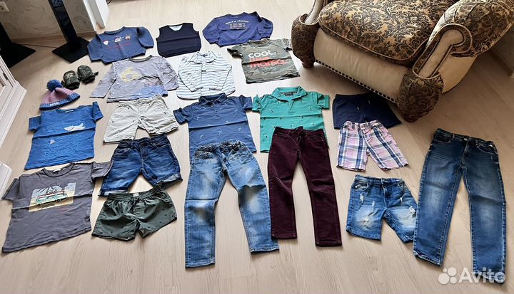 Вещи на мальчика next пакетом