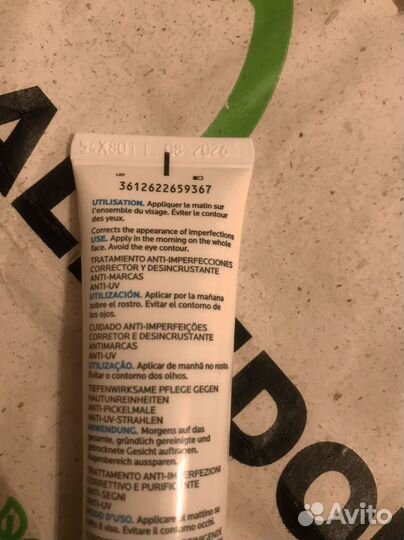 Крем доя лица effaclar DUO + spf 30