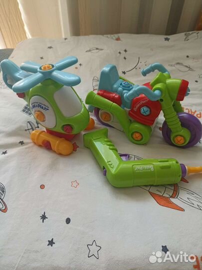 Мотоцикл самолёт шуруповёрт