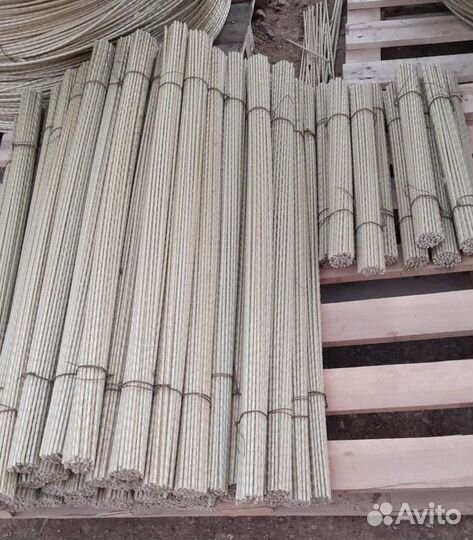 Композитная арматура 8,10,12,14 мм в хлыстах