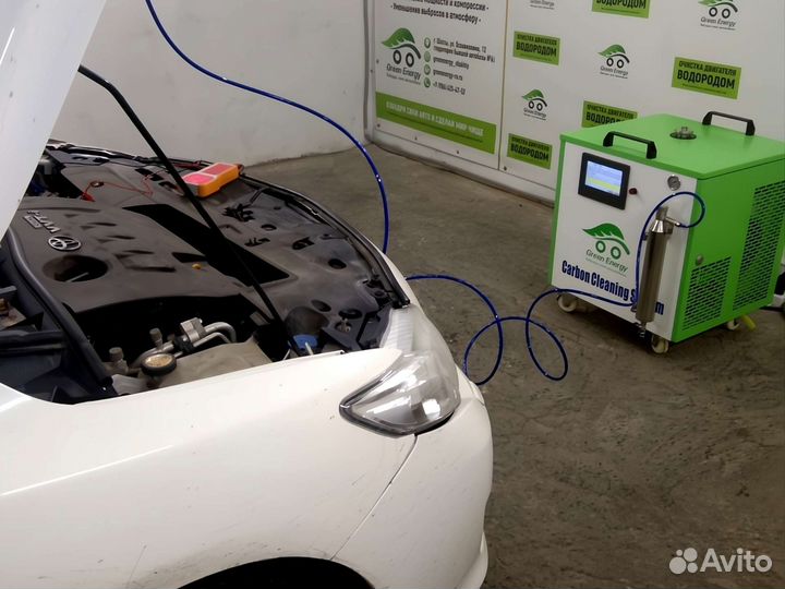 Раскоксовка двигателя водородом