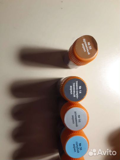 Краски для моделей zvezda