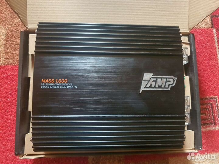 Сабвуфер и усилитель моноблок