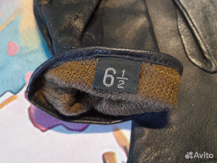 Перчатки натуральная кожа