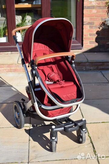 Коляска 2в1 Joolz Geo LobsterRed (цвет бардо)