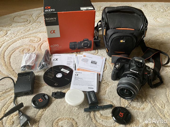 Зеркальный фотоаппарат sony a 290