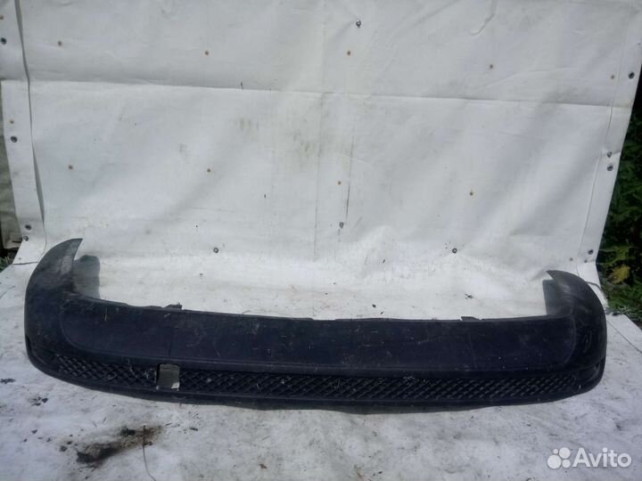 Юбка заднего бампера Ford Focus 3 седан 2012