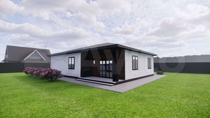 Дом 107,1 м² на участке 11,5 сот.