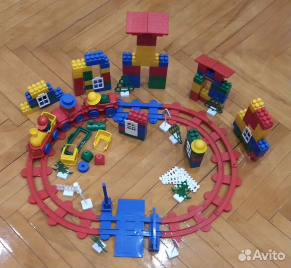 Конструктор поезд железная дорога Полесье