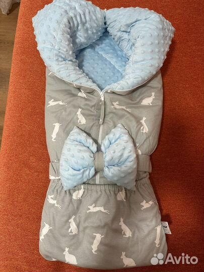 Конверт на выписку для мальчика весна осень