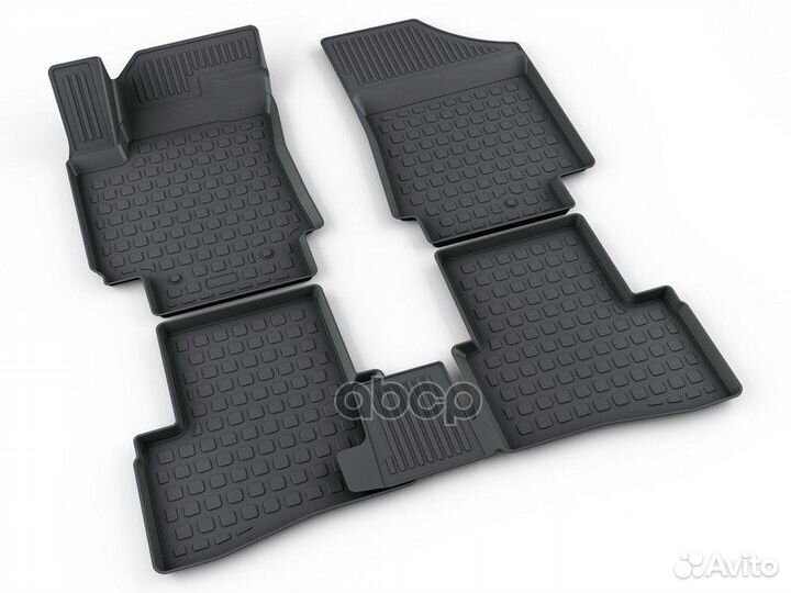 Коврики салона полиуретан черный Hyundai Creta
