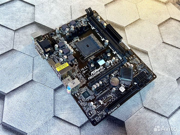 Материнская плата FM2 ASRock FM2A55M-HD+