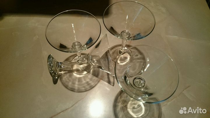 4 Бокала(фужера) для мартини