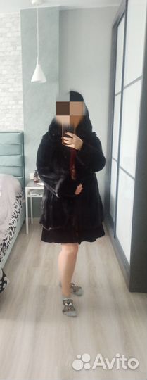 Шуба норковая 42 44 бу