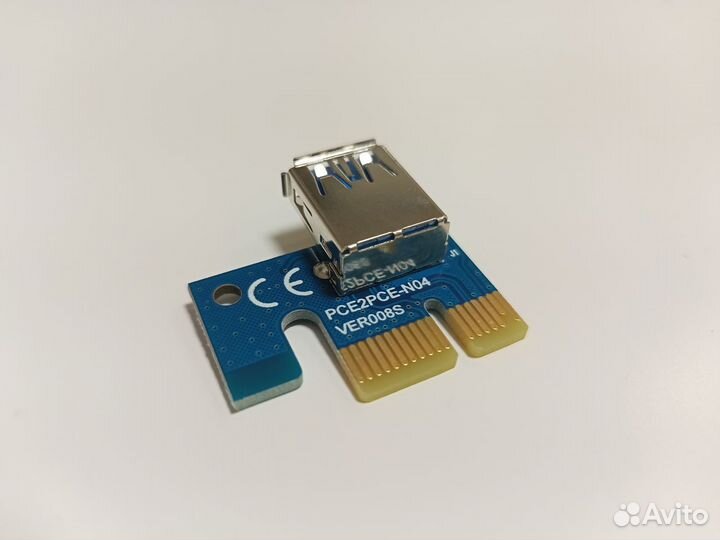USB адаптер PCI-e для райзера - новый