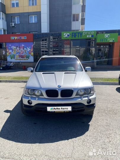 BMW X5 3.0 AT, 2001, 500 000 км