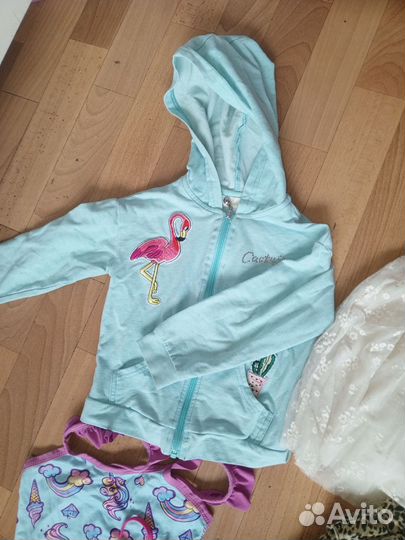 Вещи пакетом для девочки 98 104