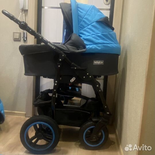 Коляска 3 в 1 babyton rocky