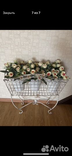 Цветы искусственные интерьерные